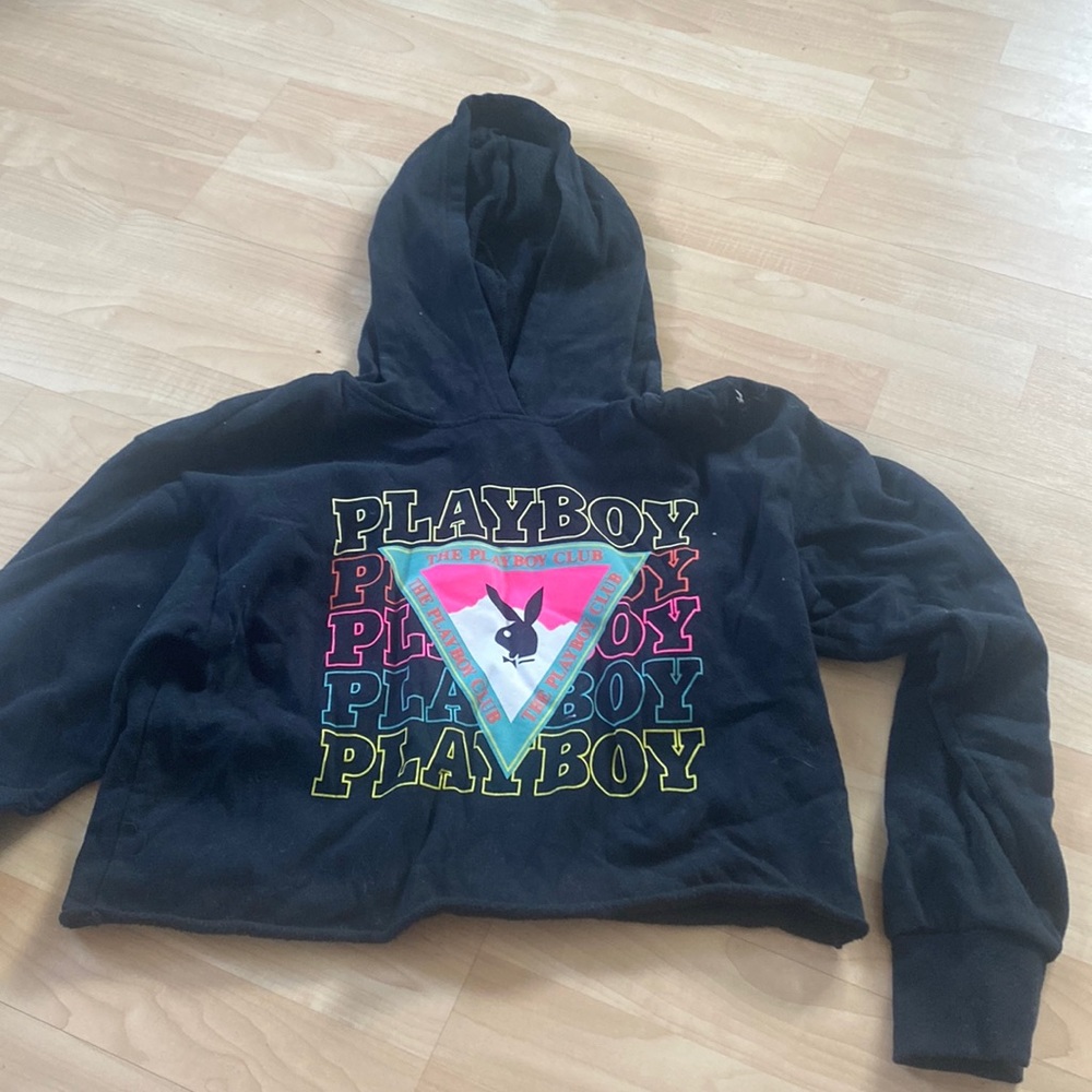PacSun X Playboy Bunny Cropped Hoodie